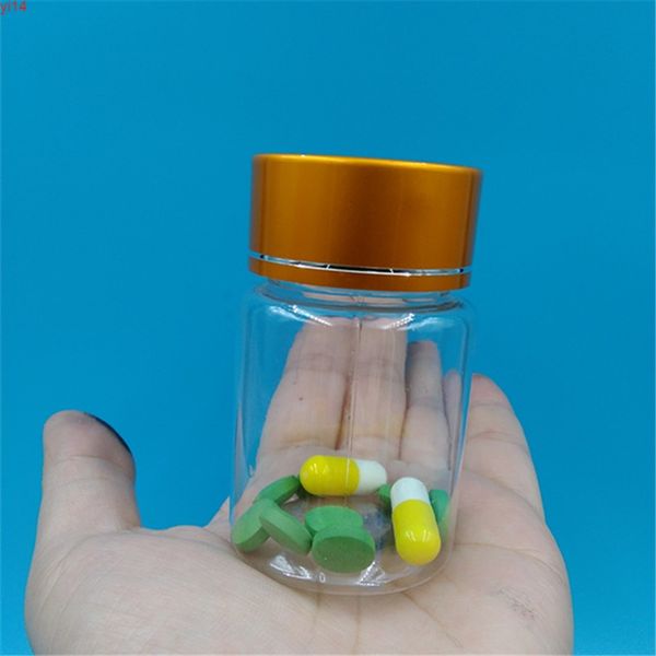 15ml 20ml 30ml Clear Plastic Plastic Frasco Pó Doces Bath SAL com Coleamento Cole Recipiente Cosmético 100 Pcsgood Qty