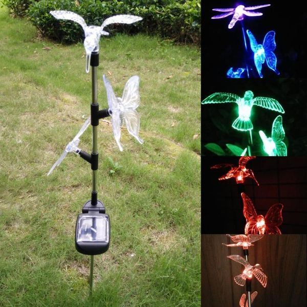 

solar lamps 3 led power light animal shape garden party lawn decorative landscape outdoor waterproof