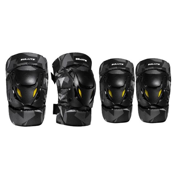 

motorcycle armor knee elbow pads summer riding protective guard gear