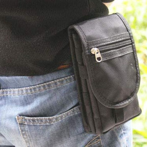 

waist bags mobile phone bag belt for 5.8/6.3/7inch hook hoop holster pouch cover case