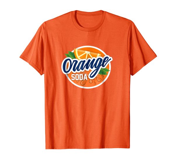 

Orange Soda Costume - Men Women T Shirt, Mainly pictures