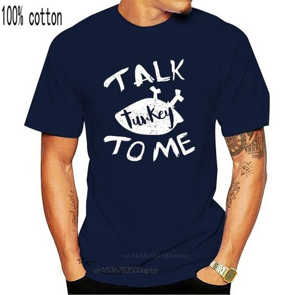 

men's t-shirts men t shirt talk turkey to me happy thanksgiving day gift funny t-shirt novelty tshirt women, White;black