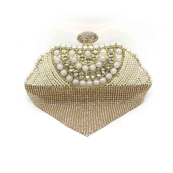 

evening bag banquet tassel lady's one shoulder chain dress