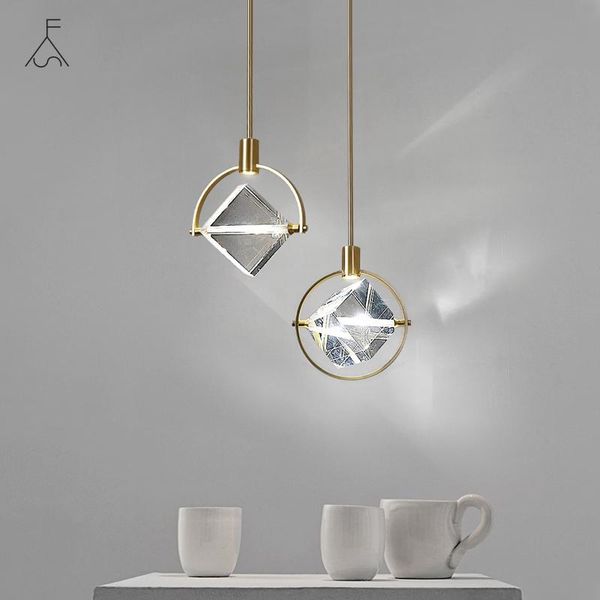 

pendant lamps modern led crystal chandelier kitchen bar bedroom bedside decor lighting dining room hanging lights cottagecore