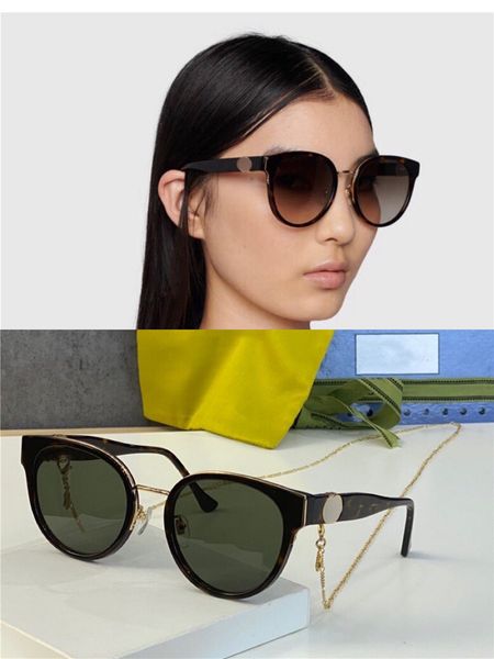

men's and women's summer sunglasses 1027 uv protection antique full frame fashion wear chain box eyewear new 2022, White;black