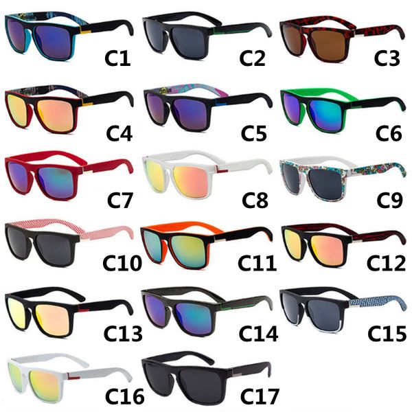 

men sunglasses brand sport bicycle spectacles driving women sun glasses fashion dazzle colour mirrors 17 color, White;black