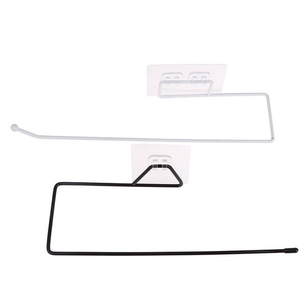 

towel racks 1x metal iron rack storage holder hanging kitchen roll paper organizer tissue hanger bar bathroom hardware