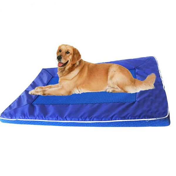 

kennels & pens 3 size summer dog bed oxford nylon cooling cat beds breathable detachable wash large cushion mat