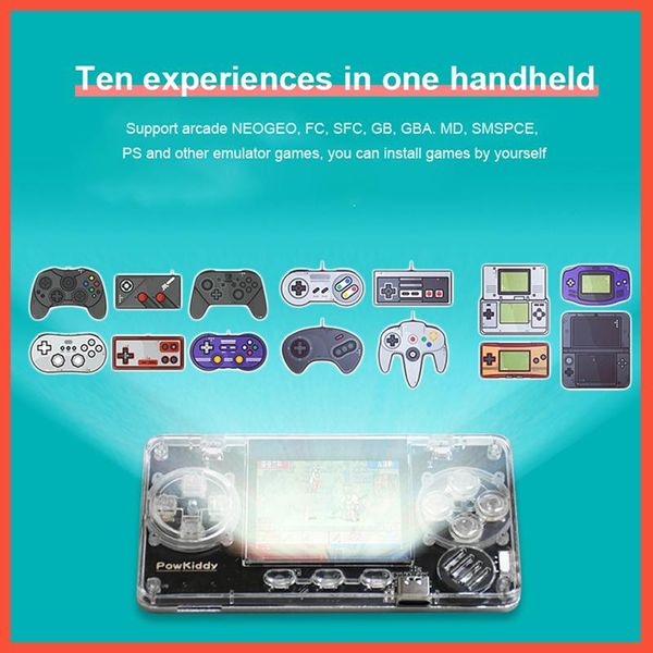 

handheld game console built-in 4000games retro controller portable pocket player with 2 inch lcd display players