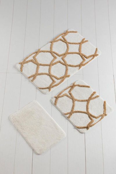 

bath mats bonne gold 3-set mat 8694545032132