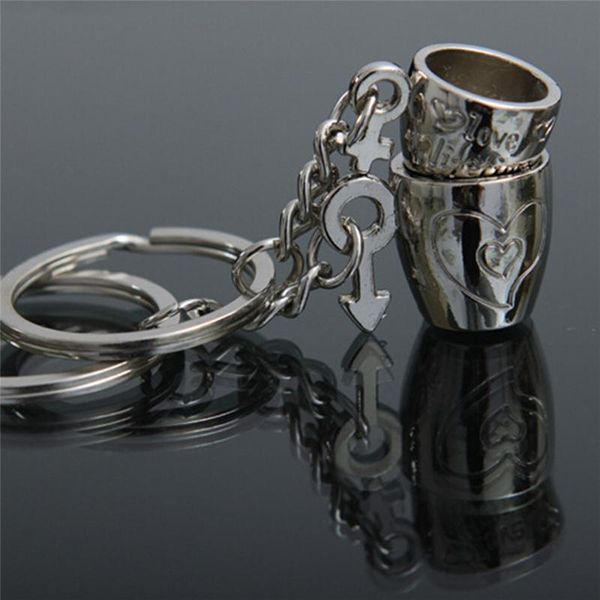 

keychains special style pendants keychain ball/hair dryer/plane/microphone/cup shape key ring jewelry gift, Silver