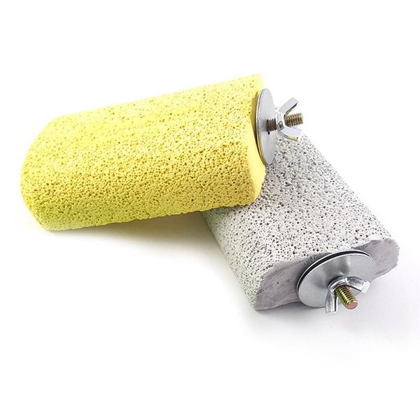 

2pcs lava ledge birds rats chinchillas teeth grinding block for rabbits hamsters and parrots small animal supplies