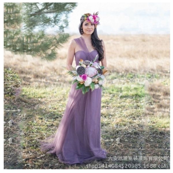 

long banquet performance evening sister group fashion bridmaid drs in spring and summer of 2021, White