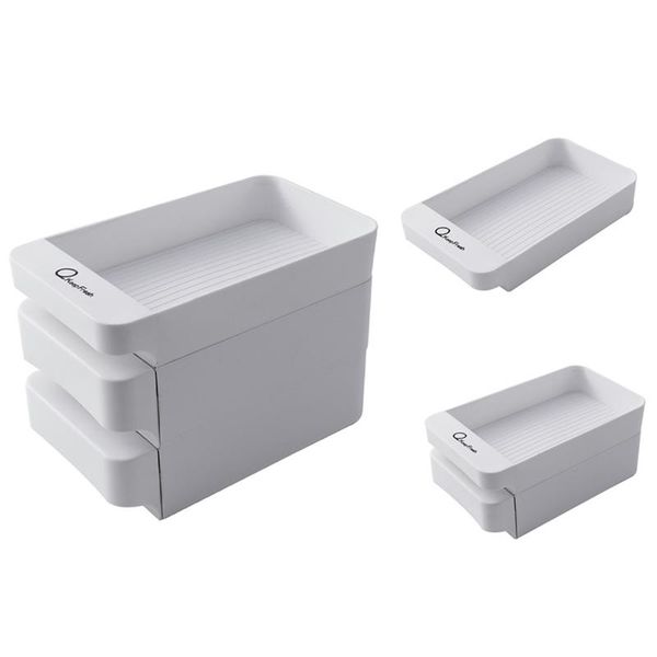 

kitchen storage & organization stackable egg drawer fridge organizer box pull open
