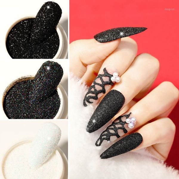 

box of nail art decoration starlight powder colorful sugar snowflake fashion accessories1, Silver;gold