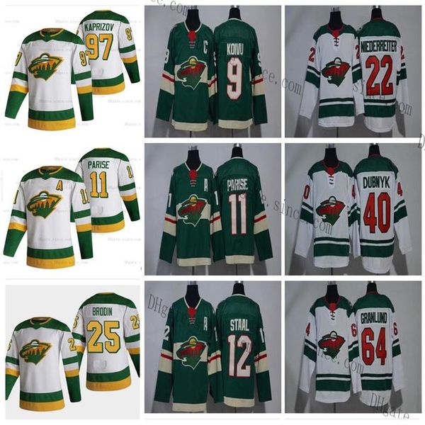 

kevin fiala 2021 minnesota wild reverse retro ice hockey jersey 97 kirill kaprizov mikko koivu zach parise jason zucker ryan suter devan dub, Black;red