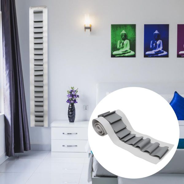 

hooks & rails 22-holes rolls storage organizer hanging craft roll hanger