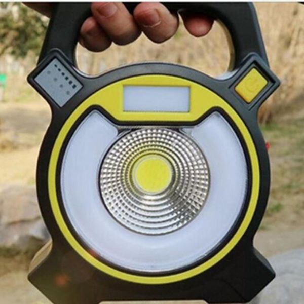 

floodlights 6pcs 15w usb charging portable floodlight cob rechargeable work light outdoor searchlight emergency cable