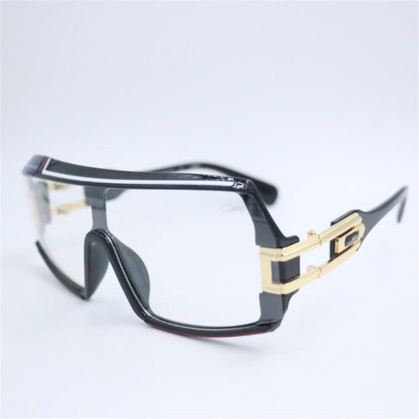

black transparent color mirror large face and large frame flat mirror designer luxury glasses women's one-piece sunglasses, White;black