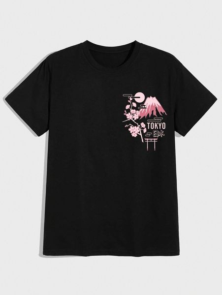 

romwe guys letter graphic tee u8li#, White;black