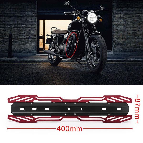 

motorcycle exhaust system universal muffler pipe guard heat shield cover protector stainless steel accessories