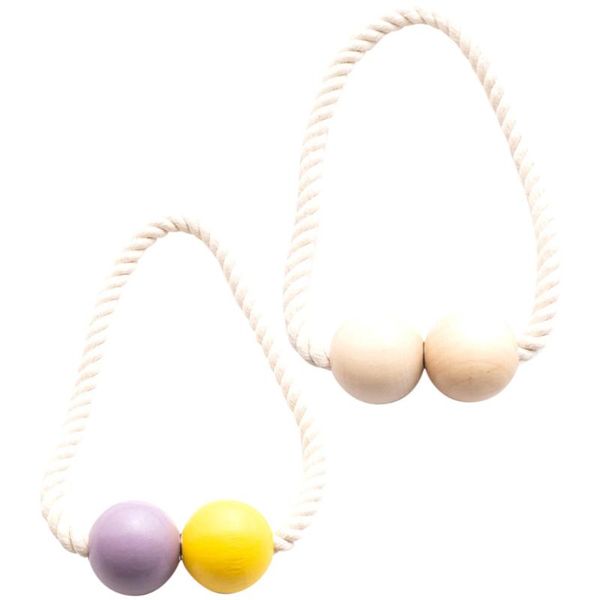 

2pcs magnetic curtain tieback polyester holder hook buckle clip & drapes