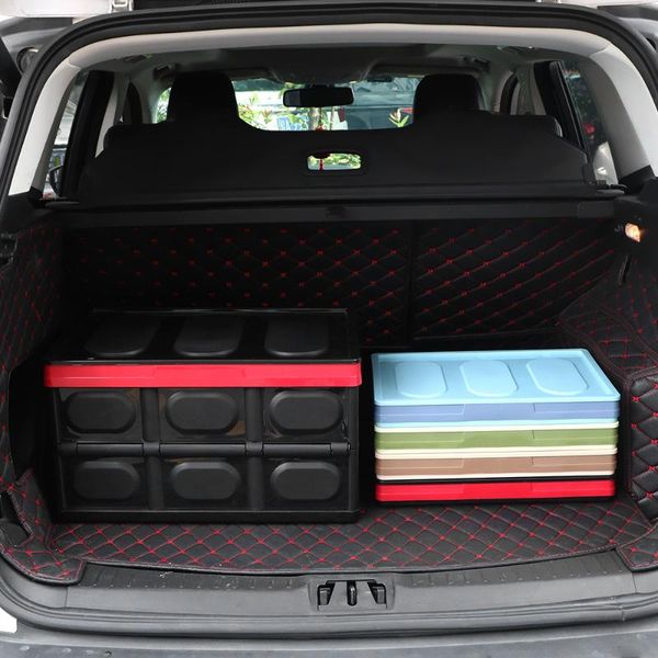 

car organizer leepee foldable trunk stowing tidying large cargo storage multifunctional box interior accessories