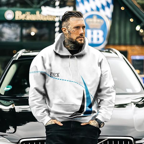 

men's hoodies & sweatshirts and women's sports shirts casual fashion trend hooded super dalian loose comfortable, Black