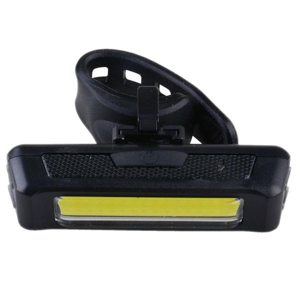 

bike lights cob led bicycle cycling front rear tail light usb rechargeable 6 modes