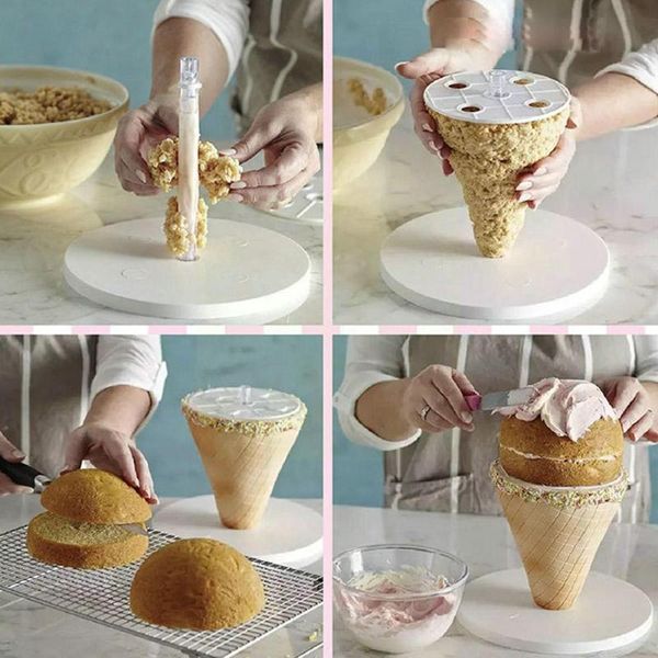 

other bakeware product cake support structure frame anti gravity birthday kit party wedding stand hanging diy pouring decora m9m0