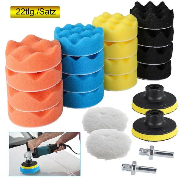 

for car polisher polishing pad kit polyether sponge sealing waxingm 3 inch durable