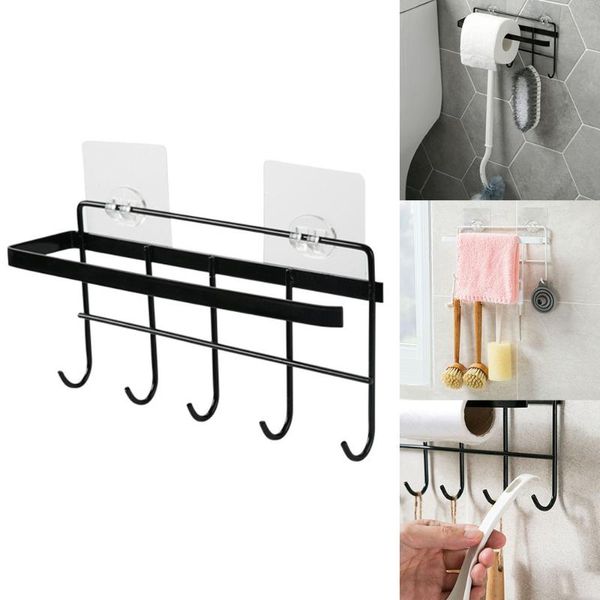 

kitchen storage & organization rack nail-strong wall hook multifunctional and bathroom hanging type saves space