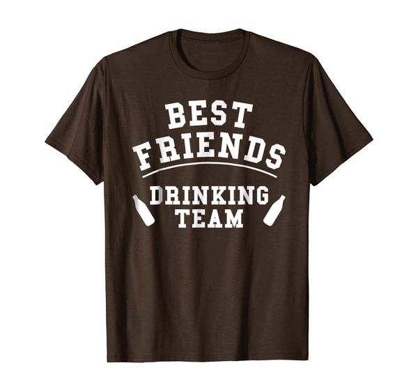 

friend drinking shirts, White;black