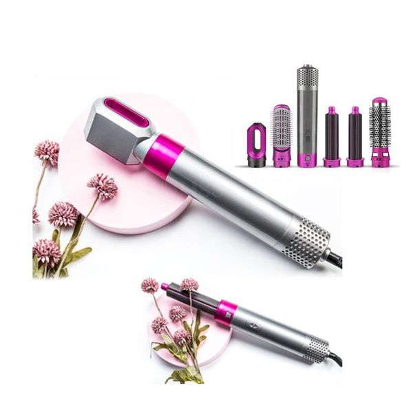 

electric hair brushes 5in1 dryer blow brush hairdryer blower drier curling iron curler styling tools