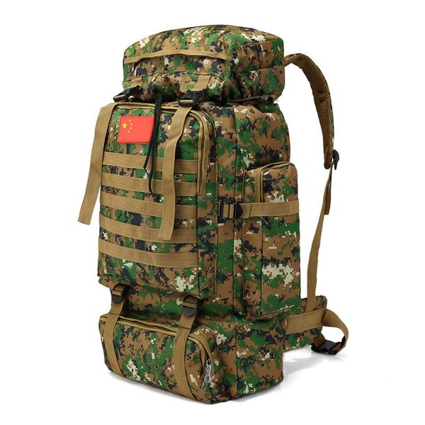 

travel bags geklok large capacity sport outdoor backpack camouflage military training camping hiking luggage