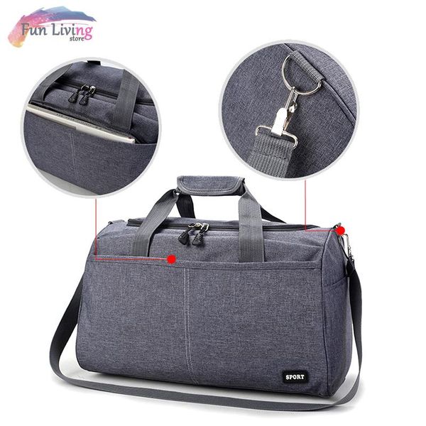 

outdoor bags nylon gym sports bag portability comfy duffel for men and women