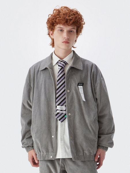 

men button front letter patched jacket k5xl#, Black;brown