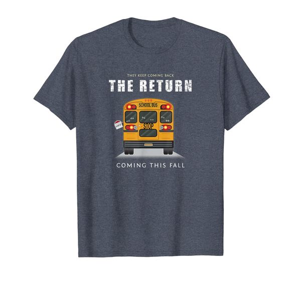

The Return Back to School Bus Funny T-Shirt, Mainly pictures