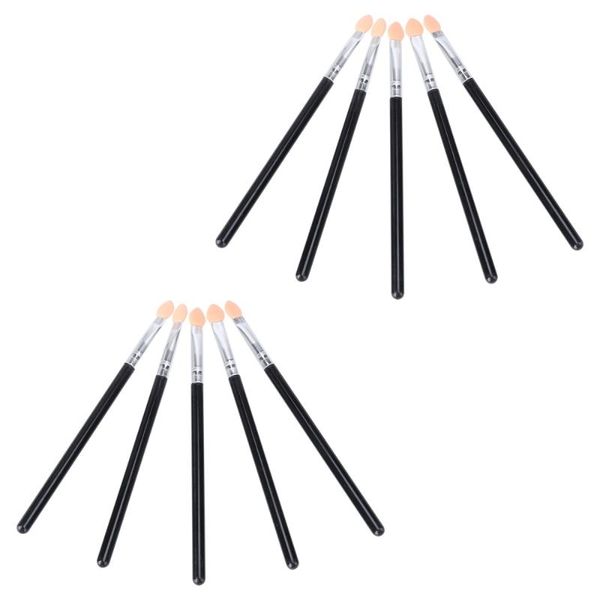 

eyelash curler 10pcs eyeshadow brushes dual color rubber sponge makeup tool applicator for and girls