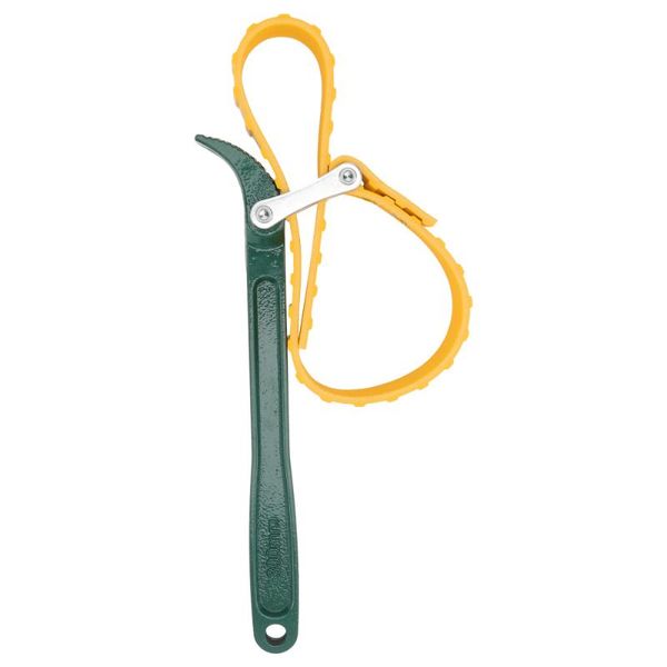 

hand tools 1pc belt type filter wrench machine non-skid oil green orange