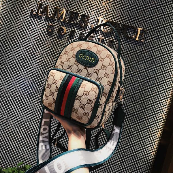 

bag women 2021 new canvas backpack women's bag korean fashion student college casual versatile backpack[finished on june 6] hand handba