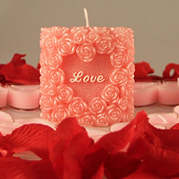 

craft tools silicone mold for candle soap making heart rose chocolate molds diy handmade valentine love gift mould