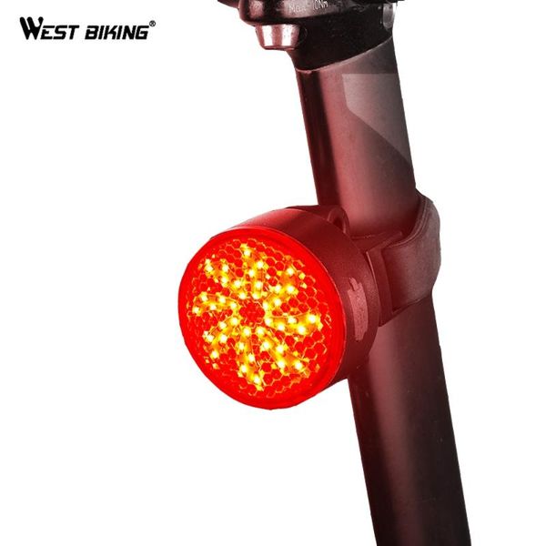 

bike bicycle light for tail led lights usb cycling rear flash cycle accessories