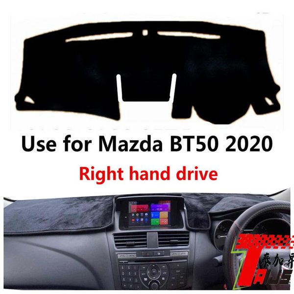 

anti-slip mats taijs right hand drive car dashboard cover for maz da bt50 2021 special model arrivel anti sun light design mat