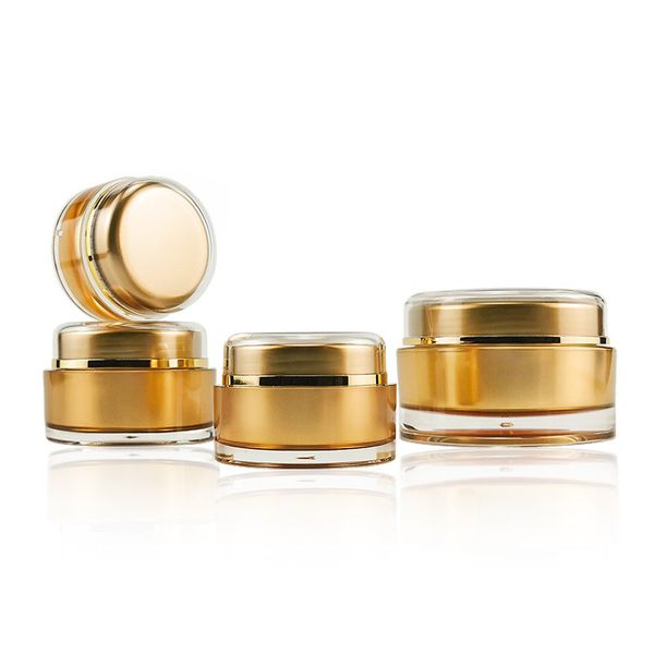 

15g 30g 50g refillable bottle travel empty acrylic face cream jar cosmetic box