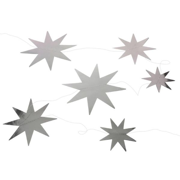 

party decoration octagonal star pattern wall banner birthday flag hanging decor