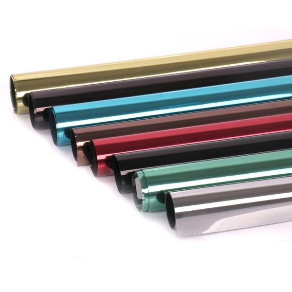 

window stickers one way mirror film daytime privacy light blocking self-adhesive decorative heat control anti uv tint for home