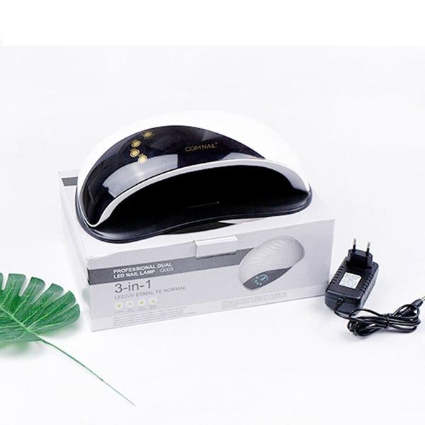 

led gel nail lamp with fan two hands dryer lcd screen autosense lamps 42 leds quick drying dryers