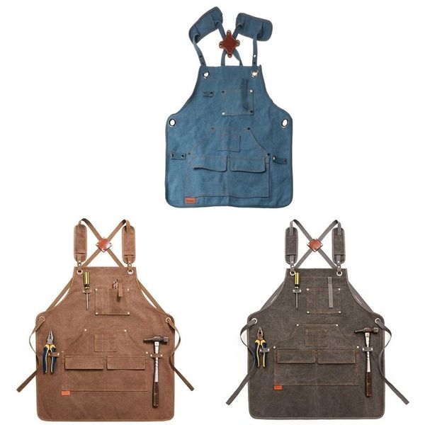 

aprons children durable goods heavy duty waxed canvas work apron straps adjustab drop