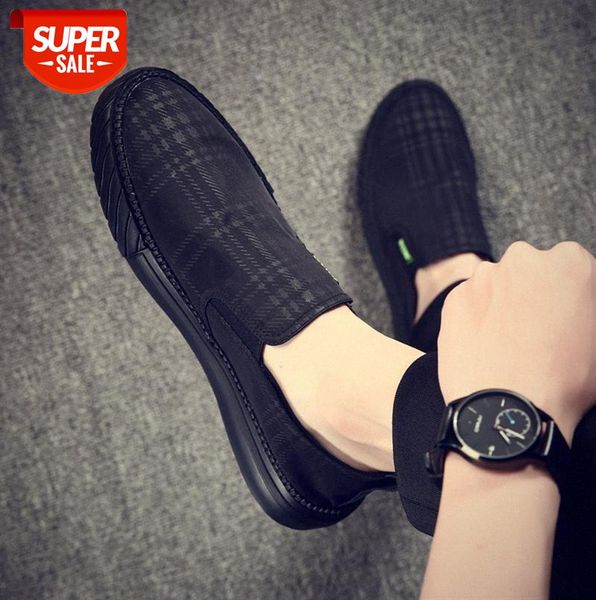 

men's casual shoes, canvas sneakers, all-match cloth lazy sneakers #7y5v